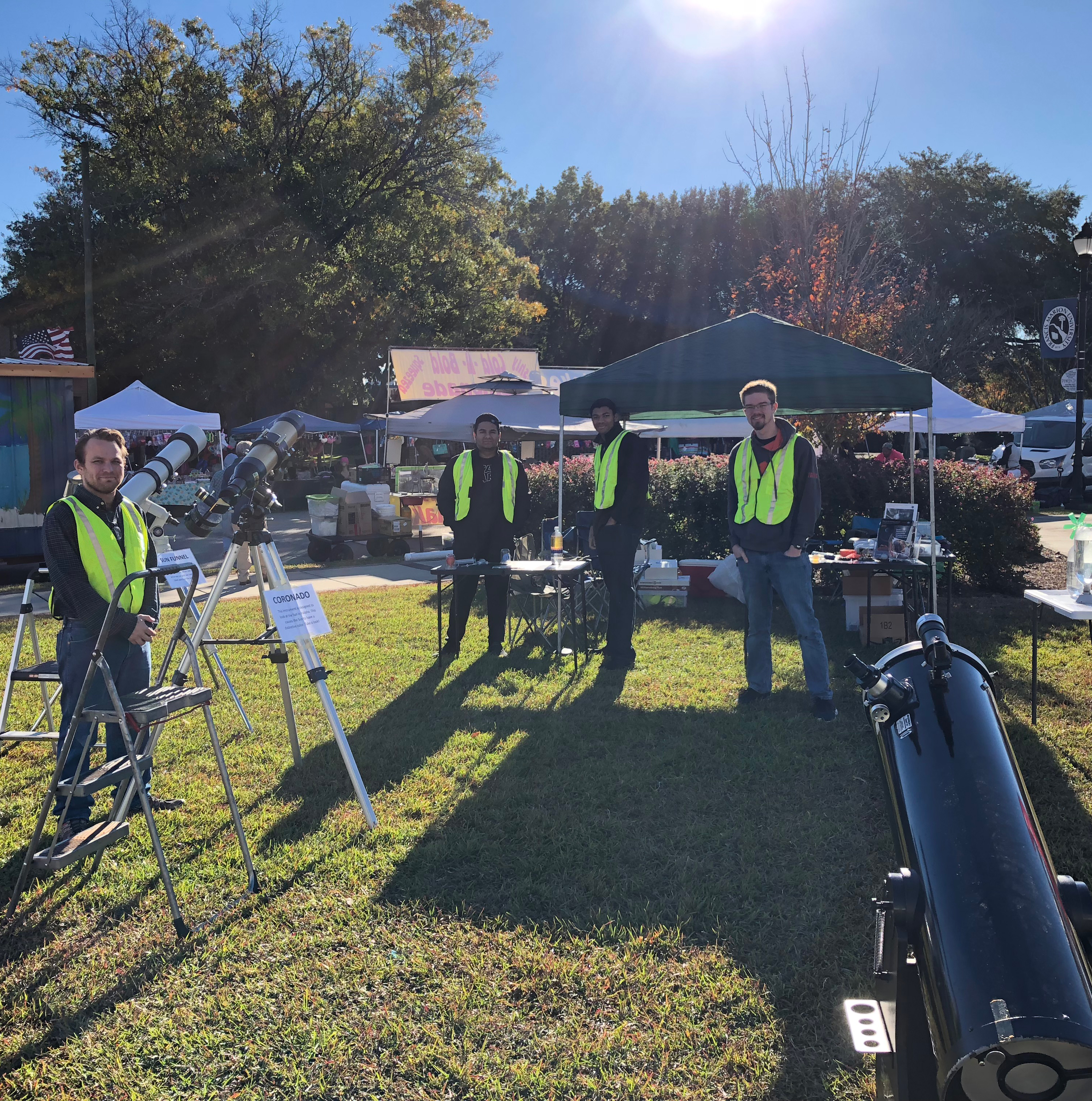 At the 2018 Pecan Festival.